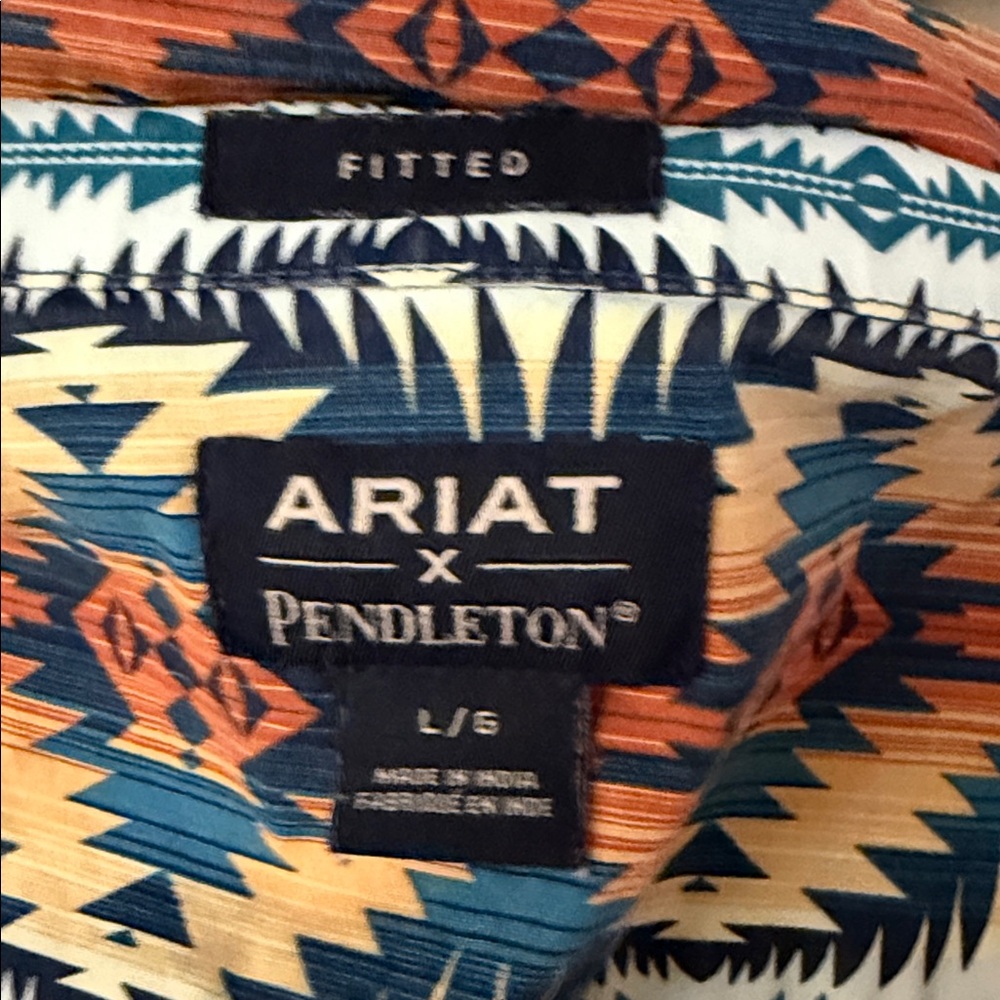 Aztec Ariat x Pendleton button down - image 2